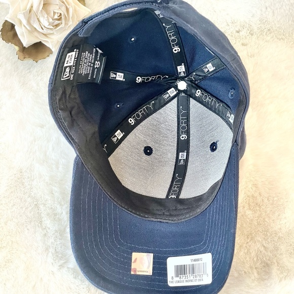 New with tag INDIANAPOLIS PACERS HAT Official NBA GEAR Navy with Gold Adjustable - Picture 6 of 6